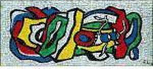 Composition Asbtraite by Fernand Leger