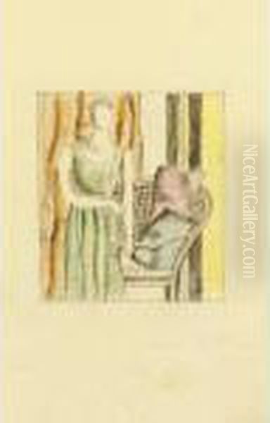 Etude Pour Le Portrait De Mme. D. (mrs. Chester Dale) - view 1