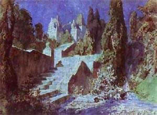 Castle Sketch For The Scenery 1883 - view 1