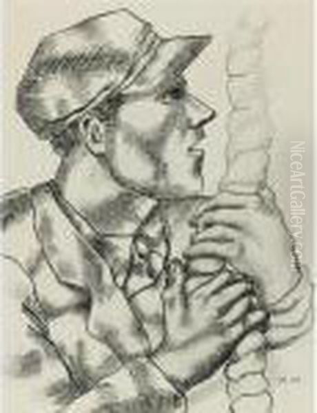 Homme A La Corde - view 1