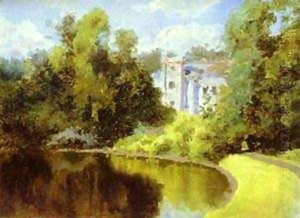Pond In The Park Olshanka 1877 - view 1