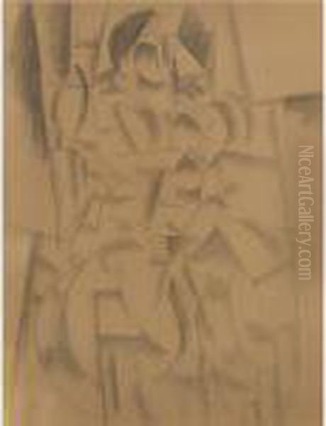 Femme Nue Assise - view 1