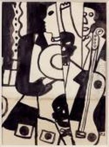 Jazz (variante), Circa 1930 by Fernand Leger