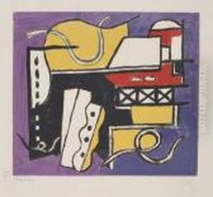 Untitled (composition). by Fernand Leger