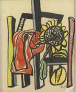 Property From A Private California Collection
Composition Au Tournesol by Fernand Leger
