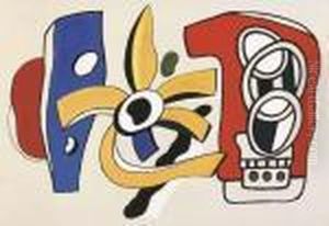 L'etoile Jaune by Fernand Leger
