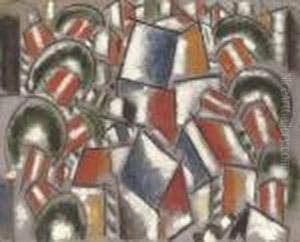 Les Maisons Dans Les Arbres by Fernand Leger