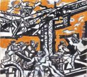 La Bataille De Stalingrad by Fernand Leger