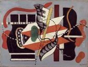 Nature Morte Au Profil by Fernand Leger