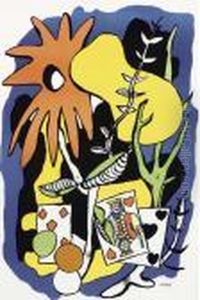 The King Of Hearts by Fernand Leger