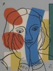 Tete Bleu by Fernand Leger