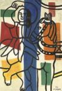 La Danseuse Au Cheval by Fernand Leger