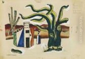 David Triomphant (decor Pour Le Ballet Russe)