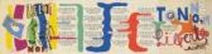 Liberte, J'ecris Ton Nom by Fernand Leger