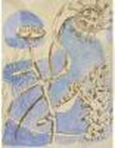Composition Florale by Fernand Leger