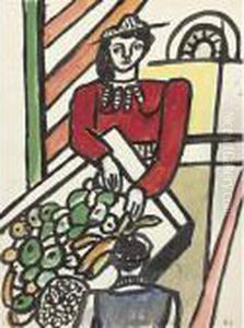 La Marchande Des Quatre Saisons by Fernand Leger