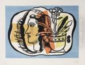 Composition Au Profil. by Fernand Leger