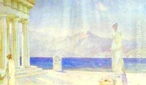 Landscape Study 1900s by Vasily Polenov