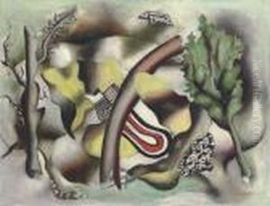 Paysage by Fernand Leger