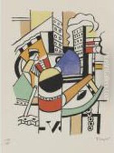 La Ville: Thirteen Plates by Fernand Leger