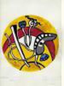 Medaille Et Broche by Fernand Leger