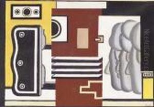 Trois Profils by Fernand Leger