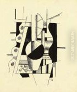 Composition Mecanique by Fernand Leger