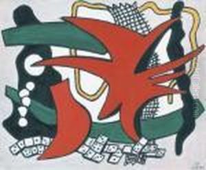 Composition Aux Dominos by Fernand Leger