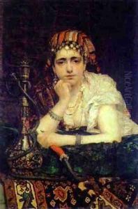 Odalisque 1875 by Vasily Polenov