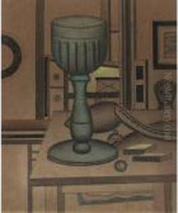 Nature Morte Avec Verre by Fernand Leger