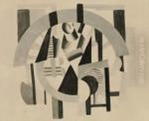 Composition (etude Pour L'aviateur) by Fernand Leger