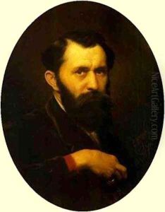 Self Portrait 1870 by Vasily Polenov