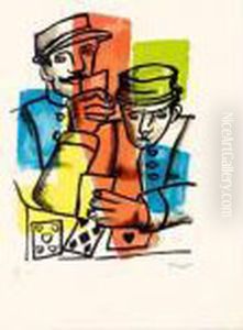 La Ville (see. S. P. 238-239) by Fernand Leger