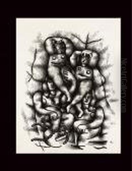 Musiciens Et Acrobates - view 1