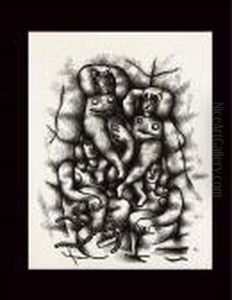 Musiciens Et Acrobates by Fernand Leger