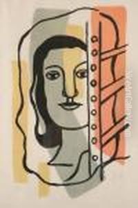 Tete De Femme, 1949 (s. 42) by Fernand Leger