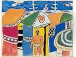 Le Baigneur by Fernand Leger