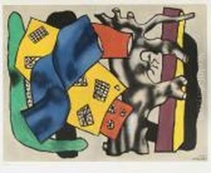 Racine Grise by Fernand Leger