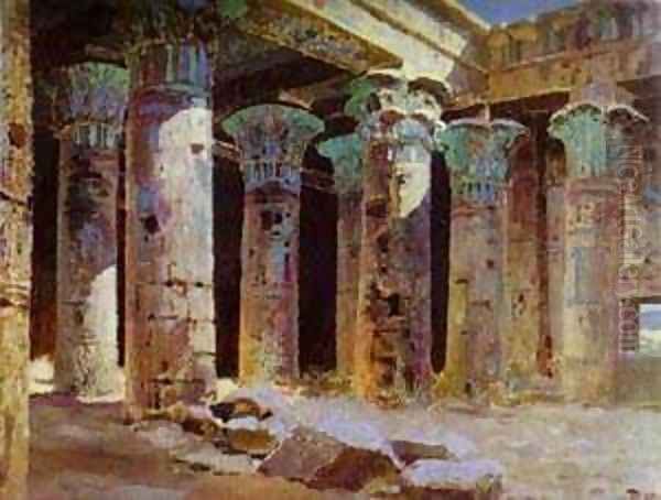 The Temple Of Isis 1882 - view 1
