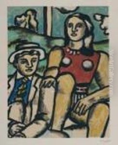 Les Amoureux by Fernand Leger