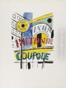 La Rotunde De Montparnasse by Fernand Leger