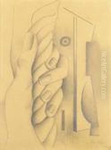 Main Tenant Un Cordage by Fernand Leger