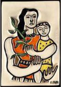 La Mere Et L'enfant by Fernand Leger