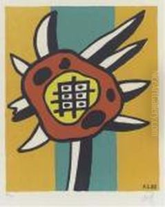Tournesol (saphire 132) by Fernand Leger