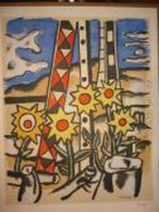Les Tournesols by Fernand Leger
