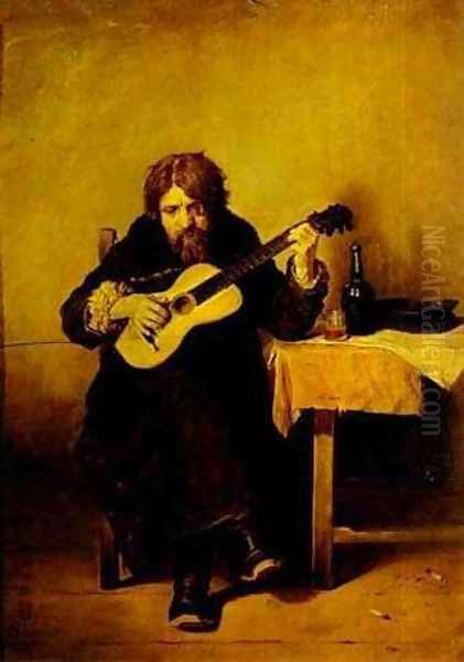 Solitary Guitarist 1865 - view 1