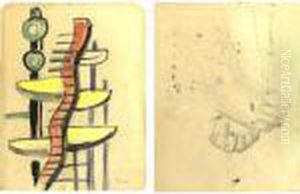 Composition: A Double-sided Drawing by Fernand Leger