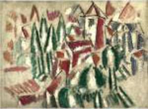 Paysage by Fernand Leger
