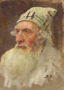 Portrait of an Old Jewish Man by Vasily Polenov