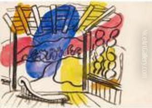 Projet De Decor 'bolivar' by Fernand Leger
